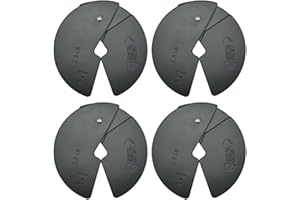 MICRO GAINZ GAIN MUSCLE 1LB AT A TIME Micro Gainz Dumbbell Fractional 2.5 lb Weight Plate, Ideal for Micro Loading, (Choose Color) 4 Piece Fractional Weight Plates, Designed for Dumbbell Training, Made In USA