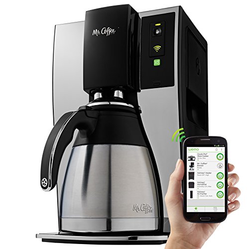 Mr. Coffee Smart Optimal Brew 10-Cup Programmable Coffee Maker with WeMo Home & Kitchen, Kitchen & Dining, Coffee, Tea & Espresso, Coffee Makers, Coffee Machines