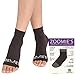 Zoomie's Plantar Fasciitis Socks - Heel, Arch Support Socks, Achilles Tendon and Ankle Support Brace - Foot Sleeve - 1 Pair (Black, Large)