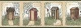 Linda Spivey Outhouses themed bathroom Collection by Chesapeake