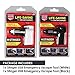 Stinger USB Emergency Escape Tool: Life-Saving Rescue Car Charger, Spring Loaded Window Breaker, Seat belt Cutter, Dual USB Ports Max. 2.4A (1x Black and 1x White Stinger)