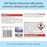 HG Sticker Remover 300ml Glue & Adhesive Cleaner Tar & Oil Stain view 3