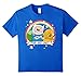 unisex-child CN Adventure Time Finn & Jake Rainbow Banner Graphic T-Shirt 6 Royal Blue
