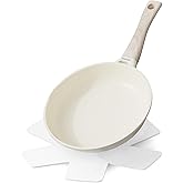 EVOFAR Granite Frying Pan, 8 Inch Non Stick Frying Pans, Lightweight Nonstick Pans for Omelets & Eggs, PFOA & PFAS Free Non-toxic Cookware Chef's Pan, Induction Compatible Fast & Even Heat Skillet