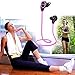 Wireless Bluetooth Headphone For Smart Phone 4.0Noise Cancelling Earphones Sport Running Headset With Microphone  (Pink)