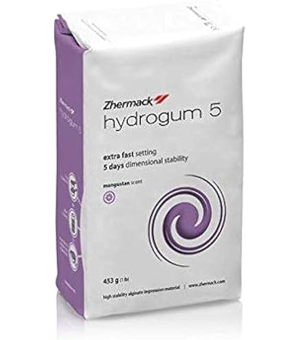 Amazon.com: Zhermack C302070 Hydrogum 5 EXTRA FAST Alginate 1Lb.