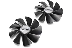 2PCS CF1015H12D 12V 0.42A 95MM RX 580 Nitro Mining Edition VGA Fan for Sapphire RX 470 480 570 580 590 Graphics Card Cooling 