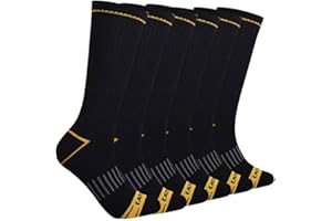 Caterpillar mens 3-pack Half Cushioned Crew Socks