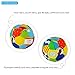 LALABABY Toys Soft Cotton Arts Cloth Ball Multicolored Sensory Rattle Bell Ball