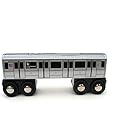 MUNI PALS Munipals New York City Subway Wooden Railway (B Division) L Train/14 St-Canarsie Local–Child Safe and Tested Wood Toy Train