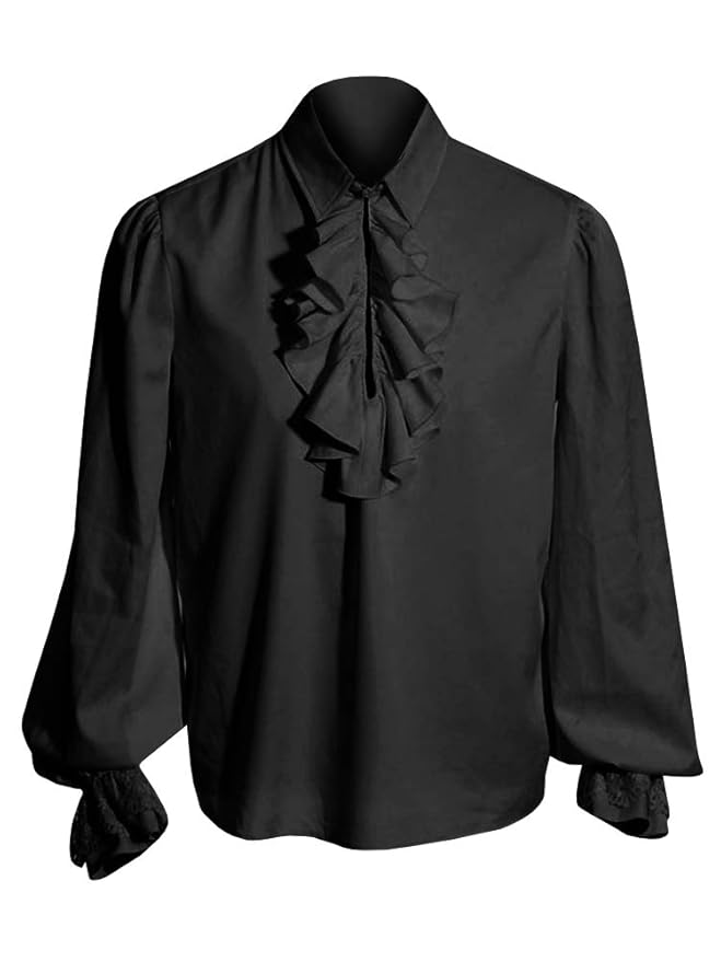 Victorian Men's Shirts Wingtip, Gambler, Bib, Collarless