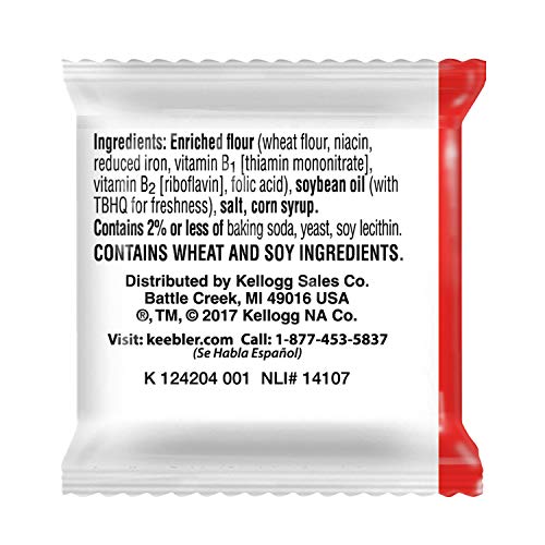 Keebler, Zesta, Saltine Crackers, Original, Single Serve, 0.40 oz(Pack of 300) - Thumbnail 2