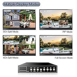 4 Channel 1080P HD Video Quad Video Processor Video