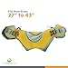 Fit Harmony 365 Hydration Belt with 2 16oz BPA Free Bottles - Water Bottle Holder - Roomy Zip Pouch for iPhone & Essentials - Ideal for Runners and Hikers - Lightweight While Running and Hiking
