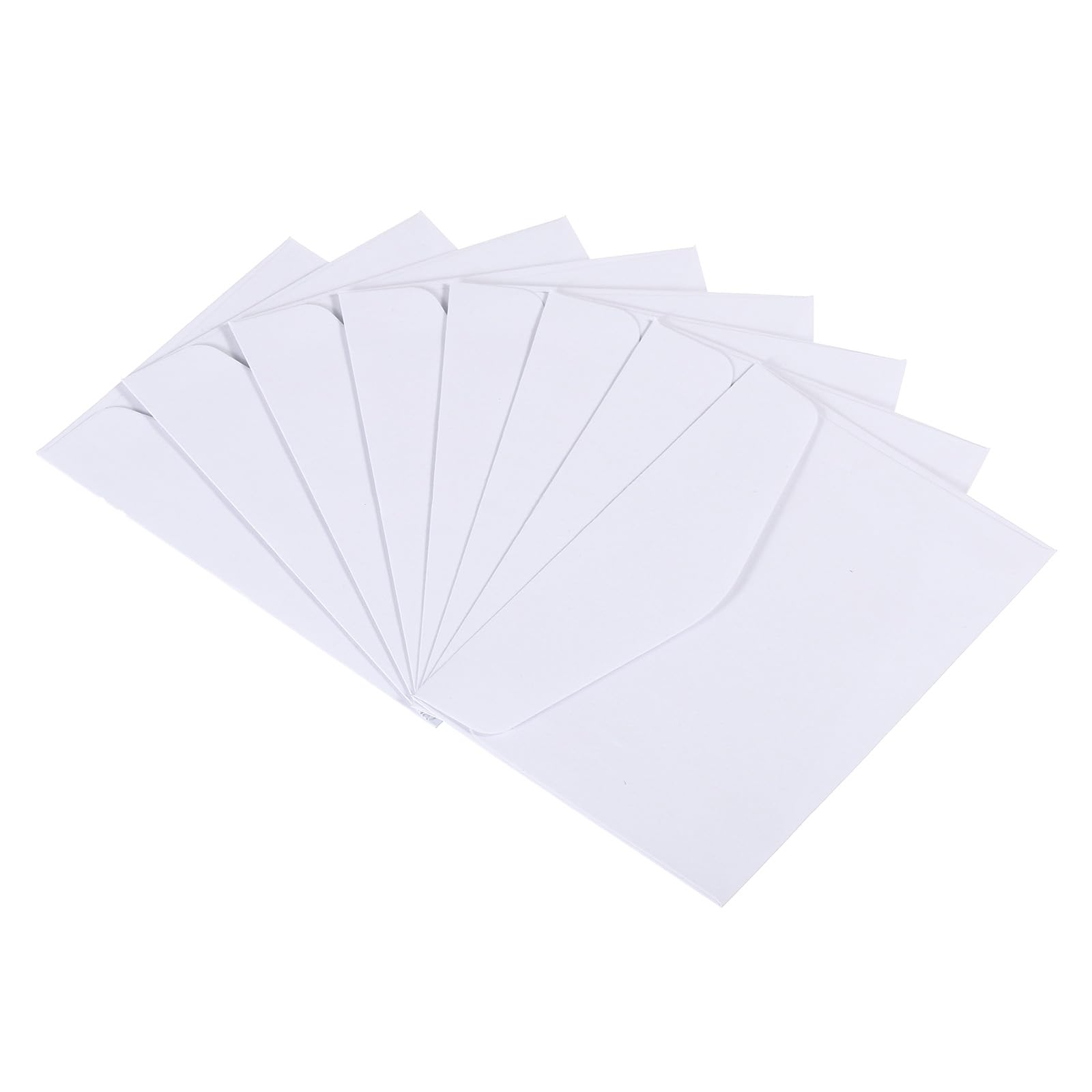PATIKIL Mini Envelopes, 24 Pack Mini Gift Card Business Card Envelope for Small Note Cards Greeting Wedding, White — image 1