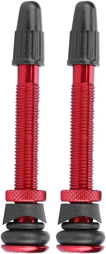 Valvulas Mtb Tubeless Válvula Tubeless Para Bicicleta Negro