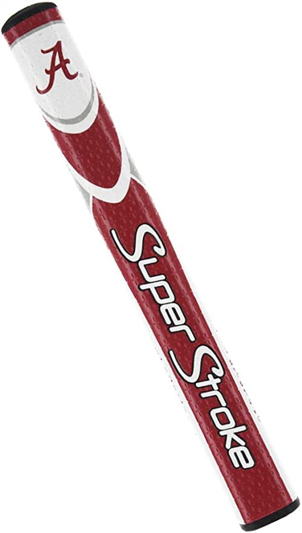 SuperStroke NCAA Golf Putter Grip, University of Alabama (Mid Slim 2.0) | Cross-Traction Surface Texture and Oversized Profile | Even Grip Pressure for a More Consistent Stroke | Non-Slip Grip