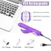 G Spot Rotating Bunny Vibrator with 3 Speeds 7 Vibration Modes for Women, PALOQUETH Waterproof Rotating Rabbit Clitoris Personal Vibrator with Independent Dual Motors for Intense Stimulation