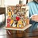 Fat Brain Toys DIY Miniature Model Kit: Harper's Library - Crafting Kit for Teens & Adults