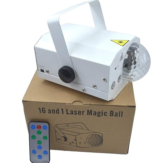 Luces de fiesta Proyector de iluminación de escenario Sonido de ...