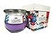 Lullaby Aromatherapy Lavender Scented Frosted Jar Candle with Lid, 7.6 Oz, Burns 48 Hours, 2 Wicks, Relieves Stress and Improves Your Sleep!