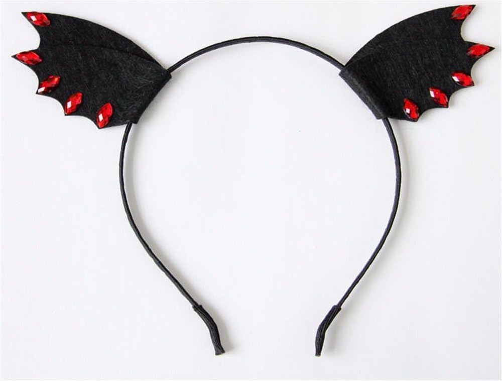 New arrival bat ear Headband women cosplay Hair Accessories Black ears