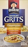 Quaker Instant Grits Cheese Lovers' Flavor 12 Servings