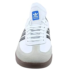 adidas Samba ADV (White/Core Black/Gum) Men's Skate