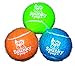 Tennis Balls with Glow Logo 3-pack