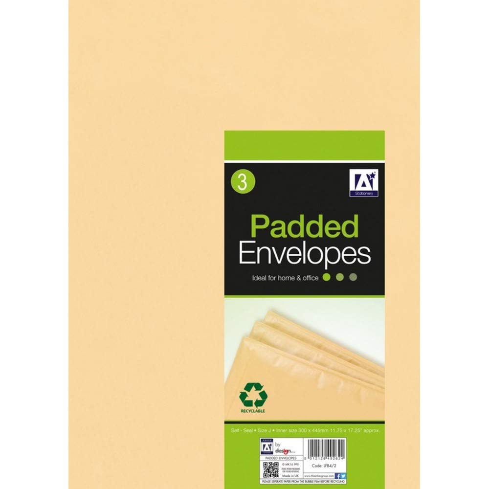 Anker International, Stationery, 4 Padded Brown Envelope (J)300x445