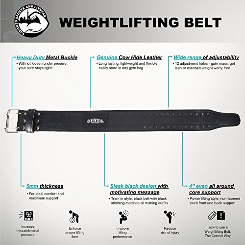 Toronto-Sports-and-Fitness-Weight-Lifting-Belt-with-Bonus-Training-Plan-Strength-Training-Workout-Equipment-for-Men-Premium-Cowhide-Leather-Black
