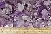 Fantasia Materials: 1 lb Amethyst Rough Stones from Brazil - Broken Amethyst Points and Pieces