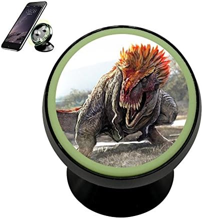Se50K Variant T-rex Magnetic Phone Car Mount Holder Noctilucent Mobile 360 Degree Rotating Universal Car Dashboard Bracket Cell Phone Mount Pad Kit Gadget