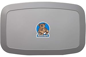 Koala Kare KB200-01 Horizontal Wall Mounted Baby Changing Station, Grey