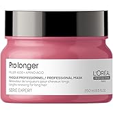 L'Oréal Professionnel Paris Pro Longer Mask - Reduces Breakage & Appearance of Split Ends For Thin & Fine Hair Types, Adds Softness & Shine