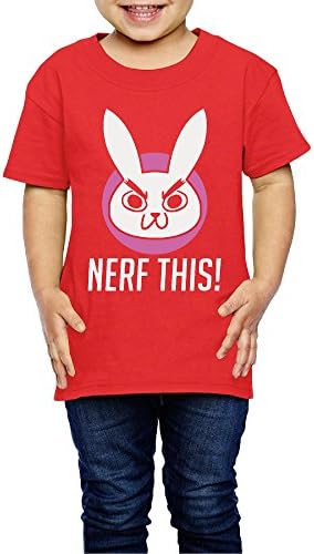 Toddler Nerf This Short SleeveT-shirt Red 4 Toddler