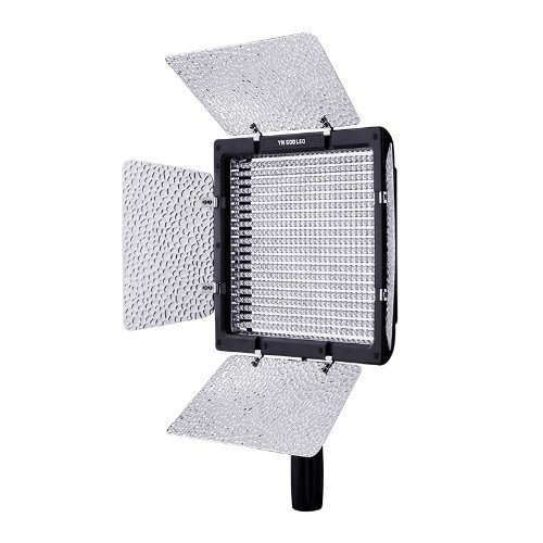 Yongnuo YN-600 600LED Studio Video Light Lamp Color Temperature Adjustable 5500k/ 3200k for Canon Nikon Camcorder DSLR + Power Adapter Remote + Magic Smart Cleaning Cloth