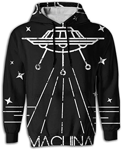 Deus Ex MACHINAAthletic Long-sleeved Hoody Quality Fleeces 3D Printed Personality Sweatshirt For Men