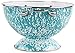 Calypso Basics by Reston Lloyd Powder Coated Enameled Colander, 3 quart, Turquoise Marble