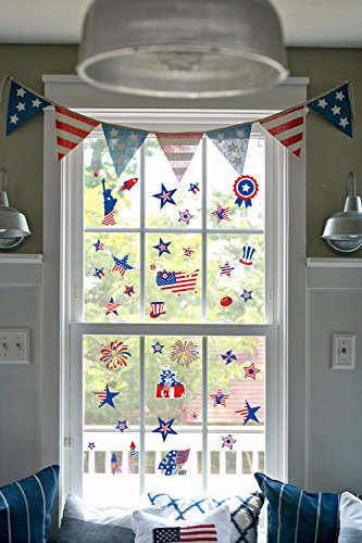 5 jollylife+Fourth+Window+Clings+Decorations