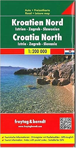 Amazon Fr Carte Routiere Croatie Nord Istrie Zagreb Cartes Road Maps Freytag Livres