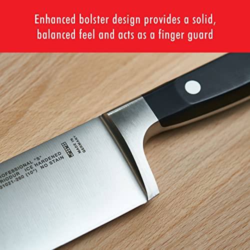 ZWILLING Professional S 7inch RazorSharp German Hollow Edge Santoku