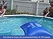 4’ x 4’ Pool Cover Pillow for Above Ground Swimming Pools. Extra Thick, Ultra Strong and Airtight to Last All Season. Stays Centered for Easy Cleanup. Cord Included.