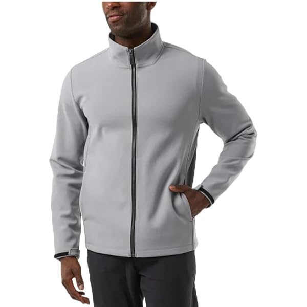 32 Degrees Men's Full Zip Jacket – Regular Fit, Outdoor Casual