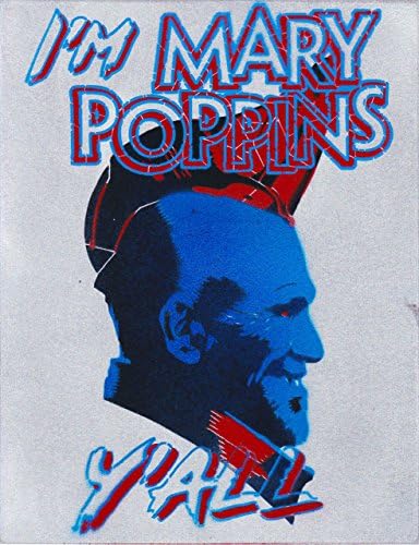 Yondu Udonta I'm Mary Poppins Y'all Stencil Painting on Metal