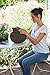 Keter Cozie Planter Set, Medium/Small, Harvest Brown