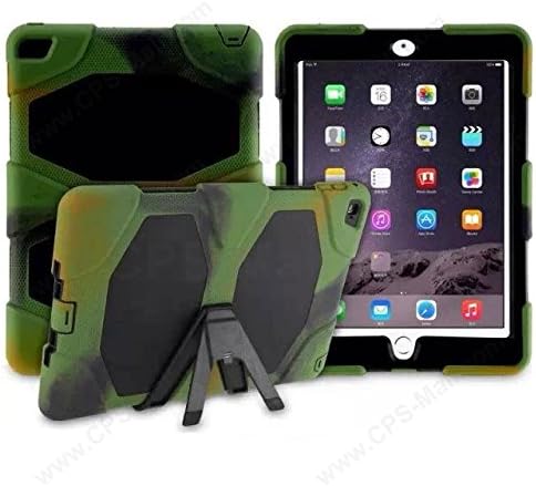 NEW Multi Angel Silicone/Plastic Protective/Dual Layer Shock /Absorbing Kid-Proof Case Shockproof Dirt Snow Sand Proof Survivor Extreme Army Military Heavy Duty Prime Quality Cover Case Kickstand for Apple iPad 2 /3 /4 (MODEL: A1395 / A1396 / A1397 / A1416 / A1430 / A1403 / A1416 / A1430 / A1403) Children Gift APPLE IPAD 2 (MODEL : A1395 / A1396 / A1397) / IPAD 3 (MODEL A1416 / A1430 / A1403) / IPAD 4 (MODEL : A1458 /A1459 /A1460) @SK MICRO® - SUPER FAST SHIPPING FROM UK (Colour - Camouflage)