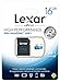 Lexar High-Performance MicroSDHC 300x 16GB UHS-I/U1 w/Adapter Flash Memory Card - LSDMI16GBB1NL300A