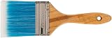 Silverline 75mm 3 inch Synthetic Paint Brush Blue White Wooden Handle view 2