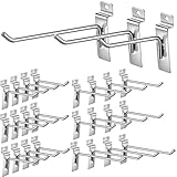 Slatwall Hooks 24 Pc 4/6/8 Inch Slatwall